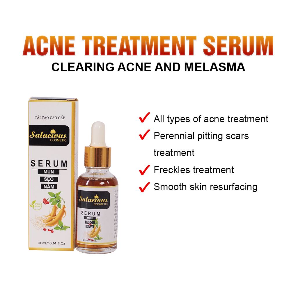 SALACIOUS COSMETIC ANCE TREATMENT SERUM MADE IN KOREA - 30ml/10.14 fl. Oz