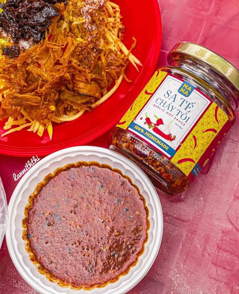 NANA GARLIC HOT SAUCE 100% HOMEMADE (120g) - COMBO 2 PACK