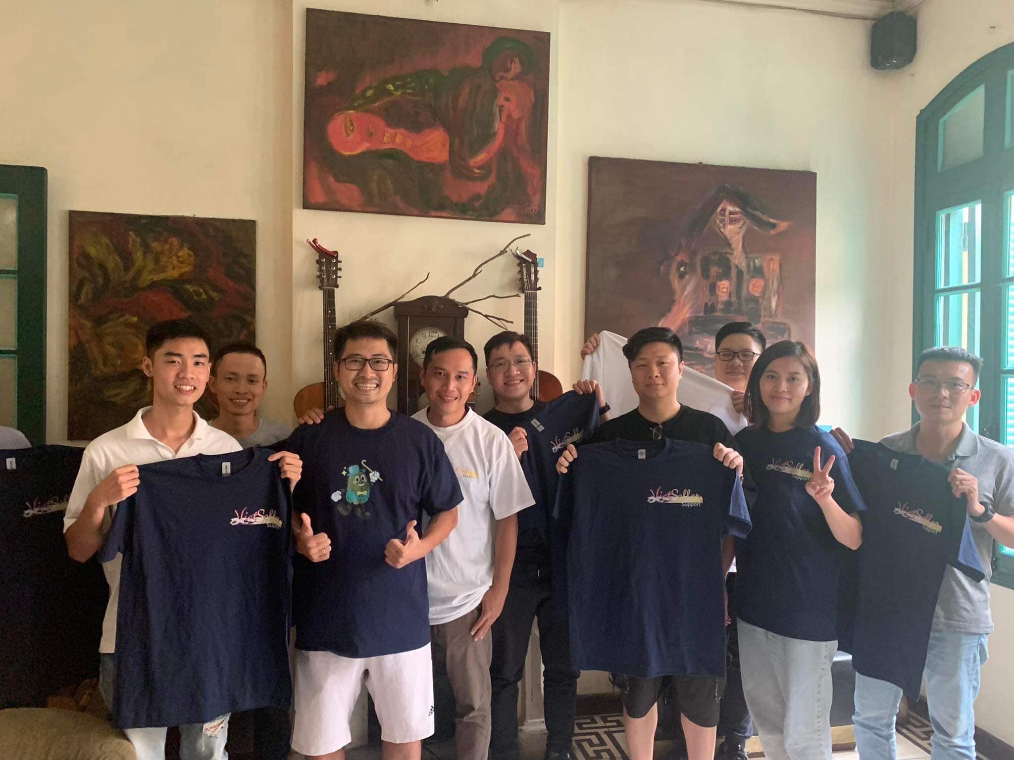 Viet Seller Support 100% US Cotton T-Shirt for Amazon, eBay, Walmart Sellers - Made in USA