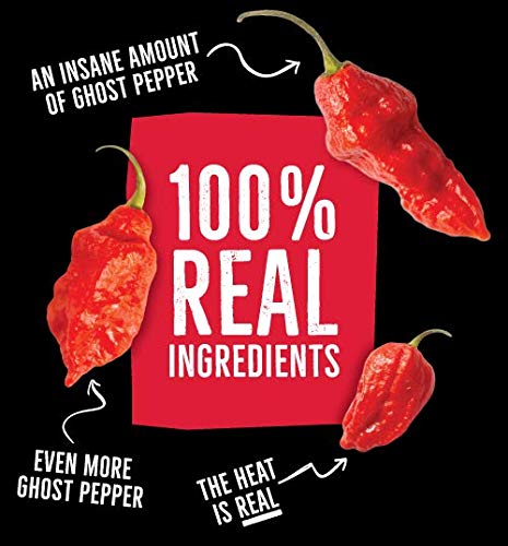 Paqui Haunted Ghost Pepper Bag Hot Carolina Reaper Chip Challenge 2 Oz (6 Packs)
