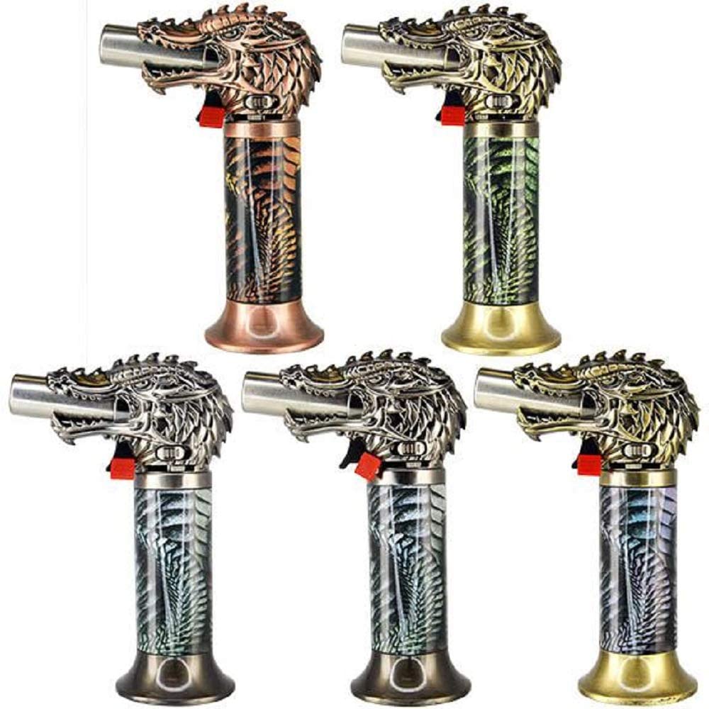 Dragon Head Jumbo Torch REFILLABLE Butane Lighter