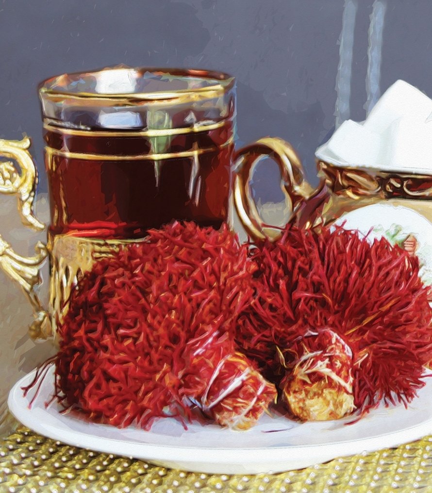 Premium Quality Sargol Saffron Grade A+ 100% Natural Red Authentic, Pure - 5 gram