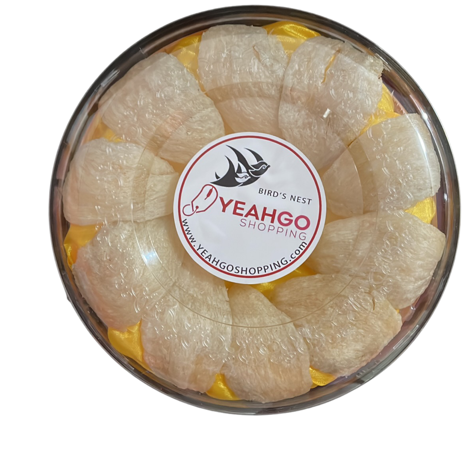 Raw Natural Air Drying Edible Bird's Nest Grade 5A White Color - 100 gram