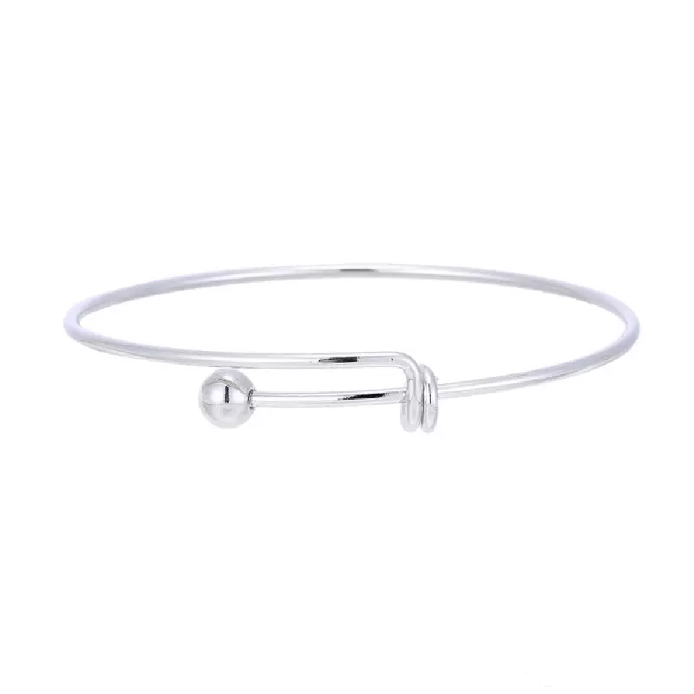 Cage Pendant Bangle Bracelets With With Oyster Pearl- 1x w/Random Color and Design