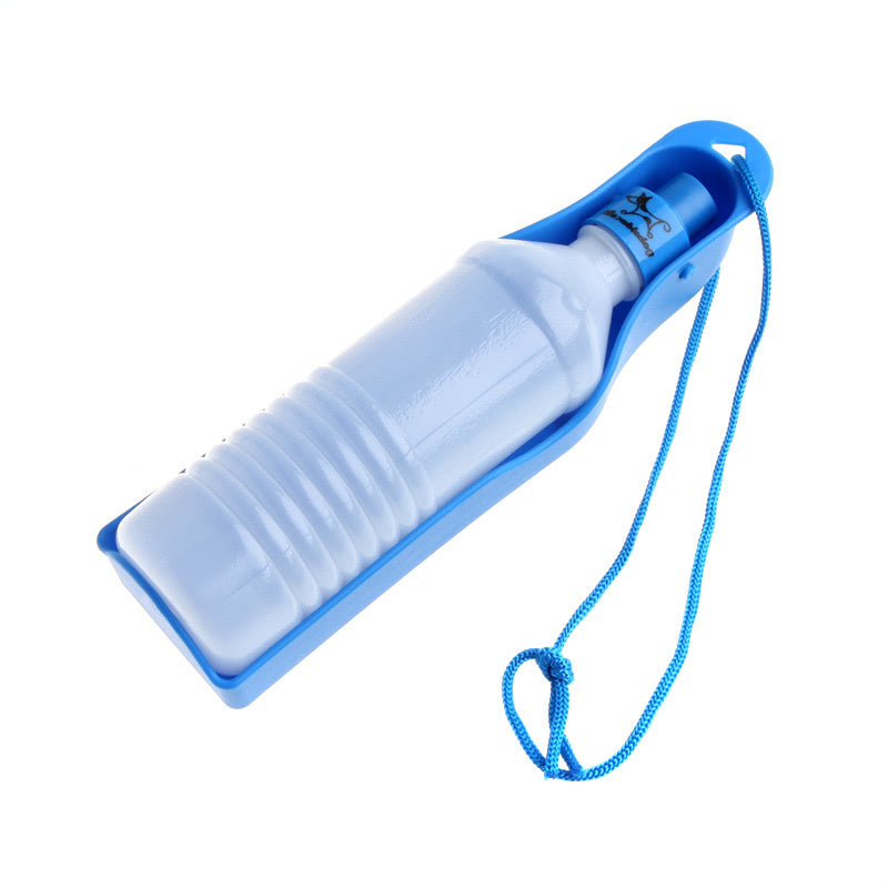 Potable Pet Water Feeding Drink Bottle Dispenser 500ml