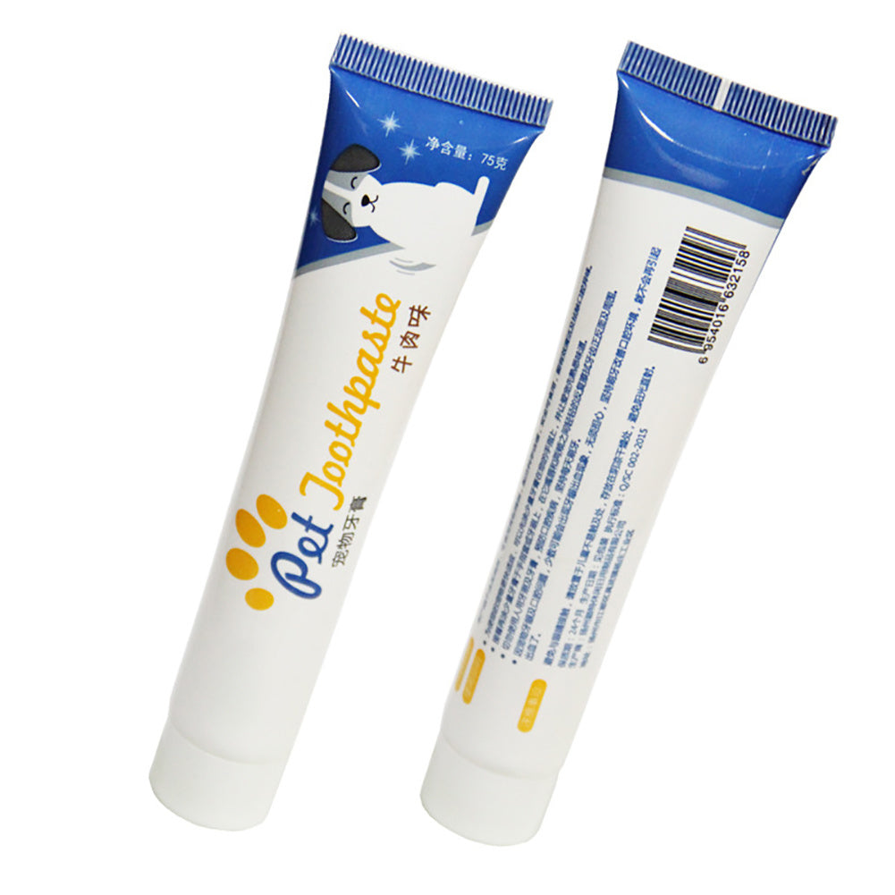 Edible Dog Puppy Cat Toothpaste Teeth Cleaning Care Oral Hygiene Pet Supplies