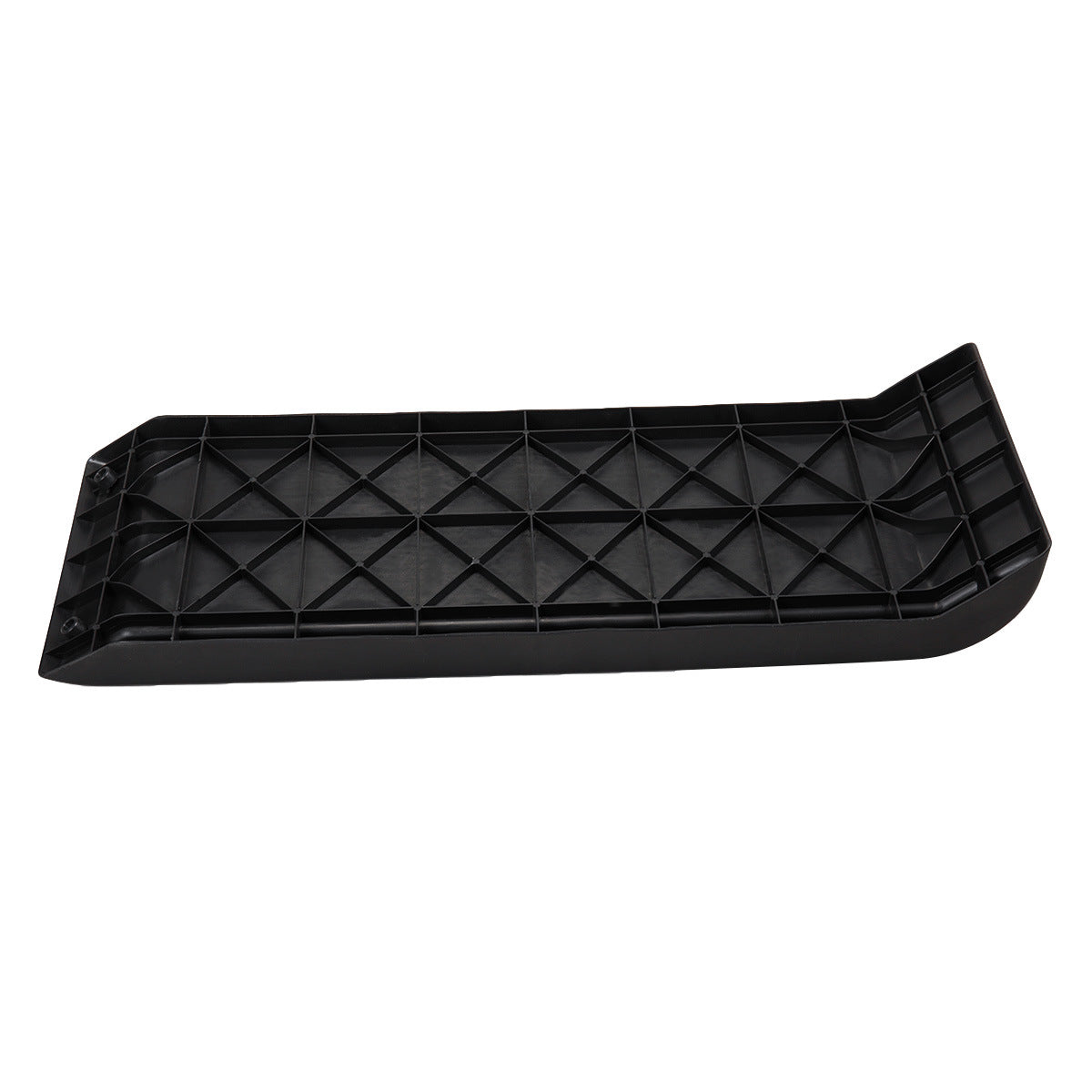 Portable Lightweight Dog Pet Ramp with Nonslip Surface and Raised Safety Rails, Outdoors, Black