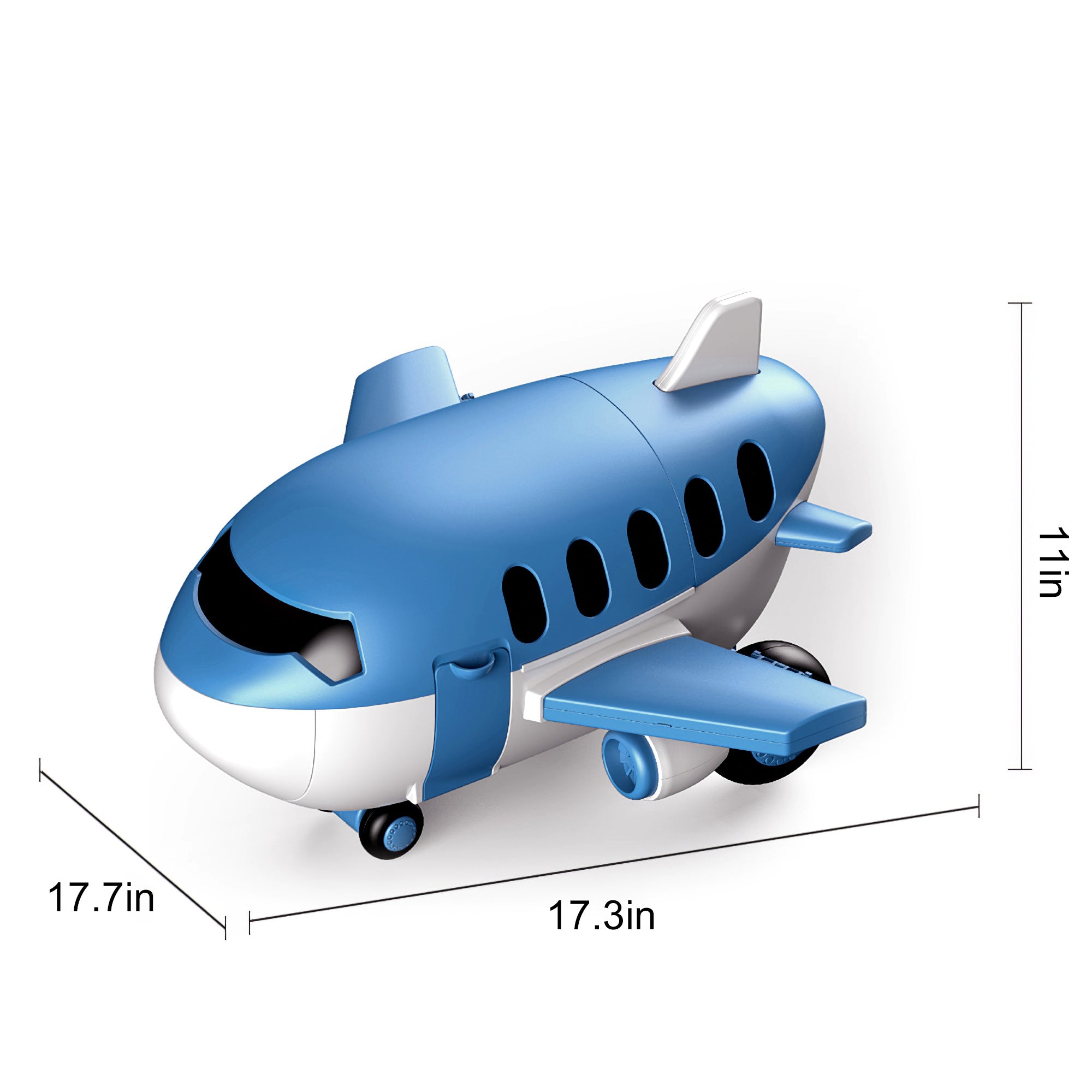 Free shipping Cartoon plane two in one (tool theme) simulation plane YJ