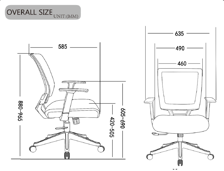 Free Shipping Qwork Ergonomic Mesh Task Chair