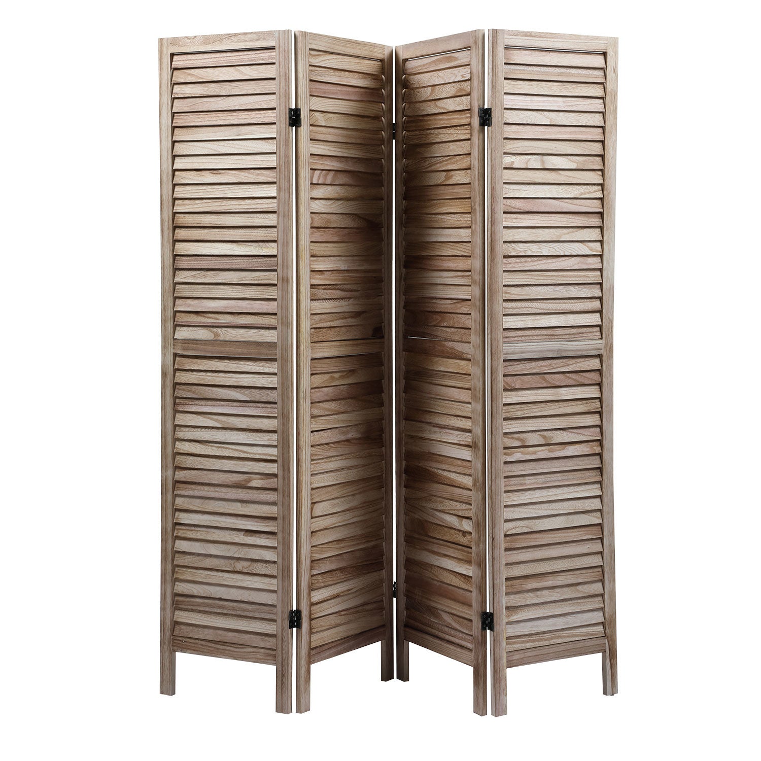 Louver Folding Screen Decorative Privacy Partition Room Divider XH