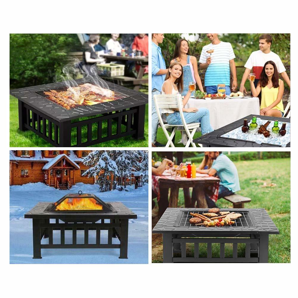 Upland Fire Pit with Cover