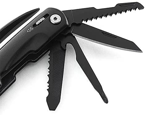 Free shipping Hammer Multitool Camping Accessories with Multitool Card Tool 12 in 1 Cool Gadget Stocking Stuffer for Men Fathers Valentines Day Gifts YJ