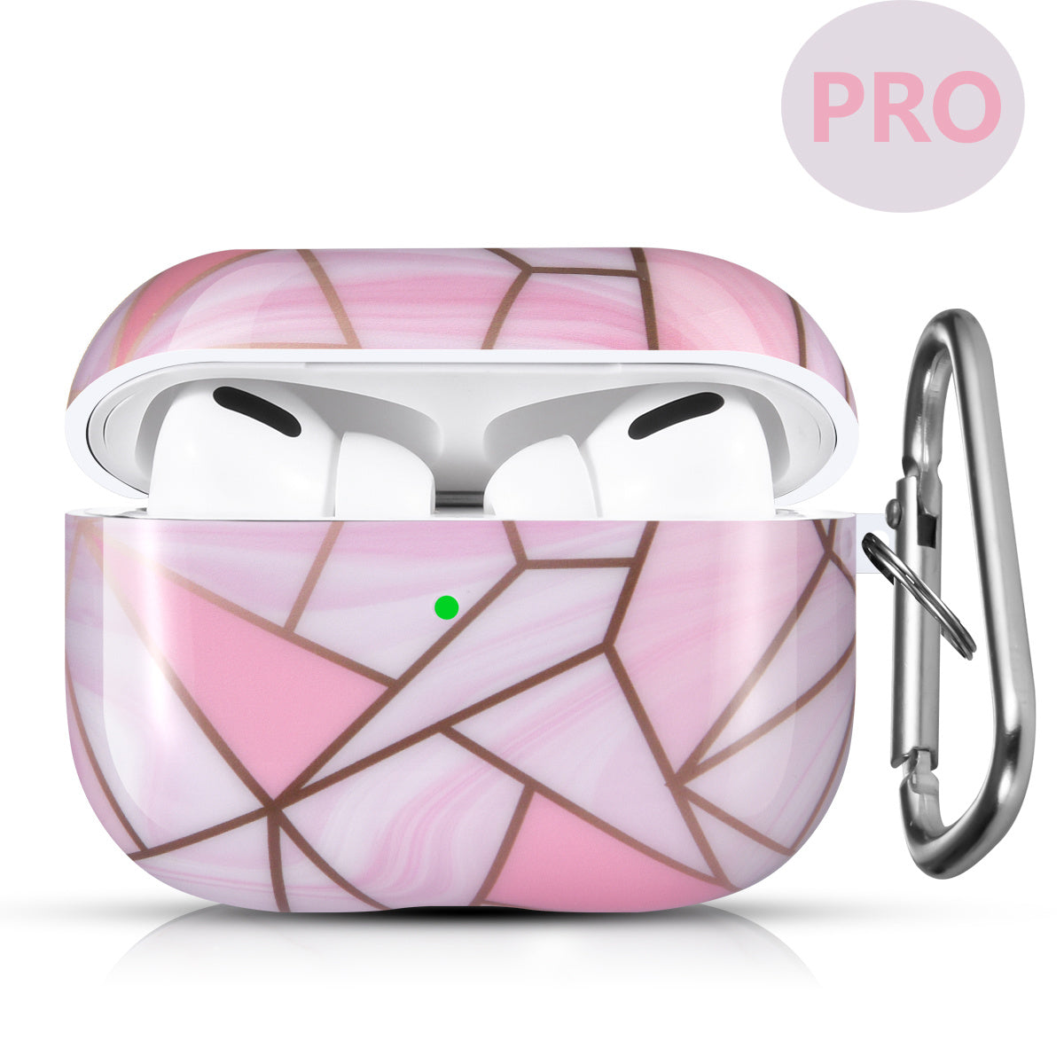 Case Cover with Sunflower Skin,OLEBAND Cute Hard Protective Shockproof Accessory with Keychain for Men Women and Girls,Compatible for Apple Airpods Pro 3 Charging Case Front LED