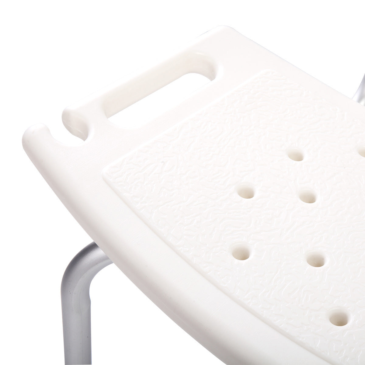 Bathroom Safety Shower Tub Heavy Duty Aluminium Alloy Bath Chair Bench with Back XH