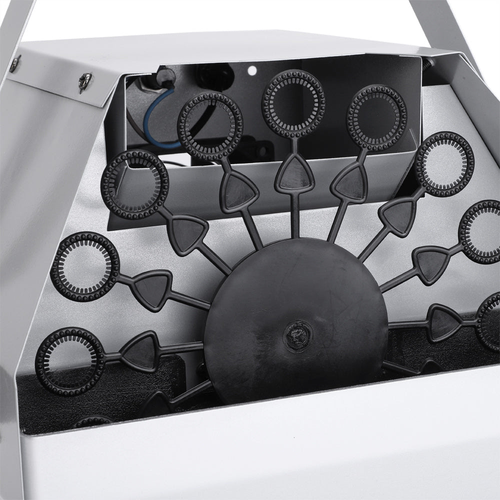 30W Automatic Mini Bubble Maker Machine Auto Blower For Wedding/Bar/Party/ Stage Show Silver YJ