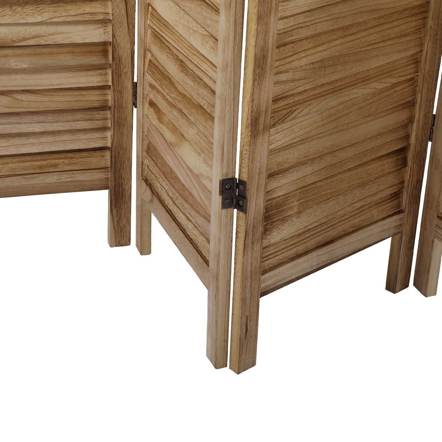 Louver Folding Screen Decorative Privacy Partition Room Divider XH