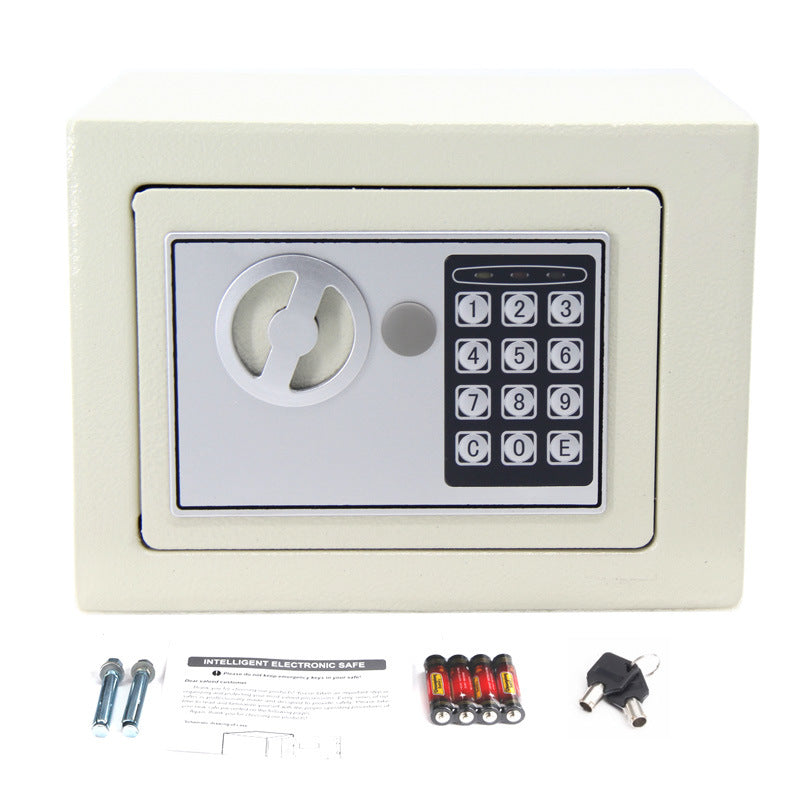 Electronic Safety Box Security Home Office Digital Lock Jewelry Black Safe Money XH