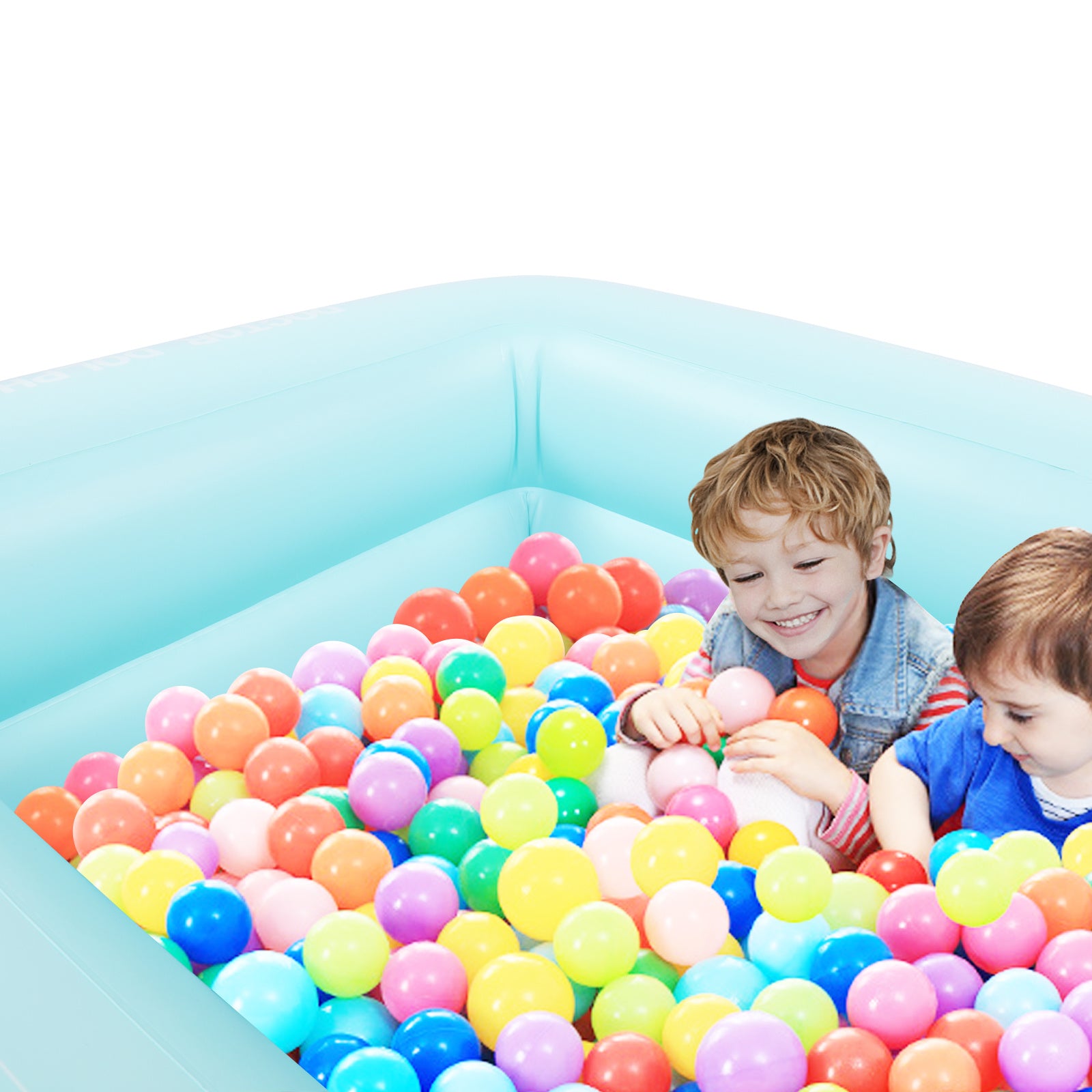 Inflatable Swimming Pool, Family Full-Sized Above Ground Swimming Pools,Inflatable Swim Pool for Kids, Indoor & Outdoor XH