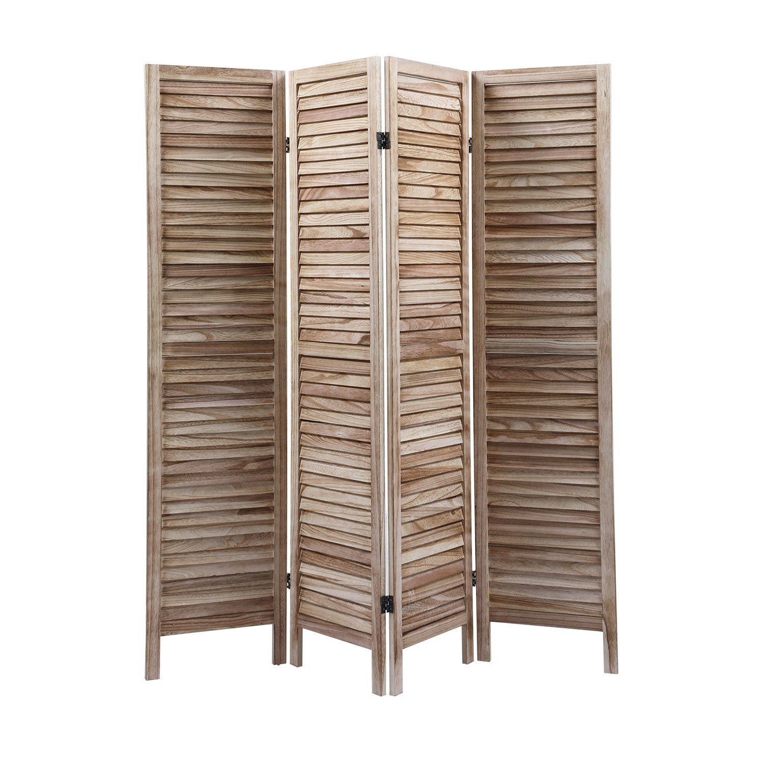 Louver Folding Screen Decorative Privacy Partition Room Divider XH