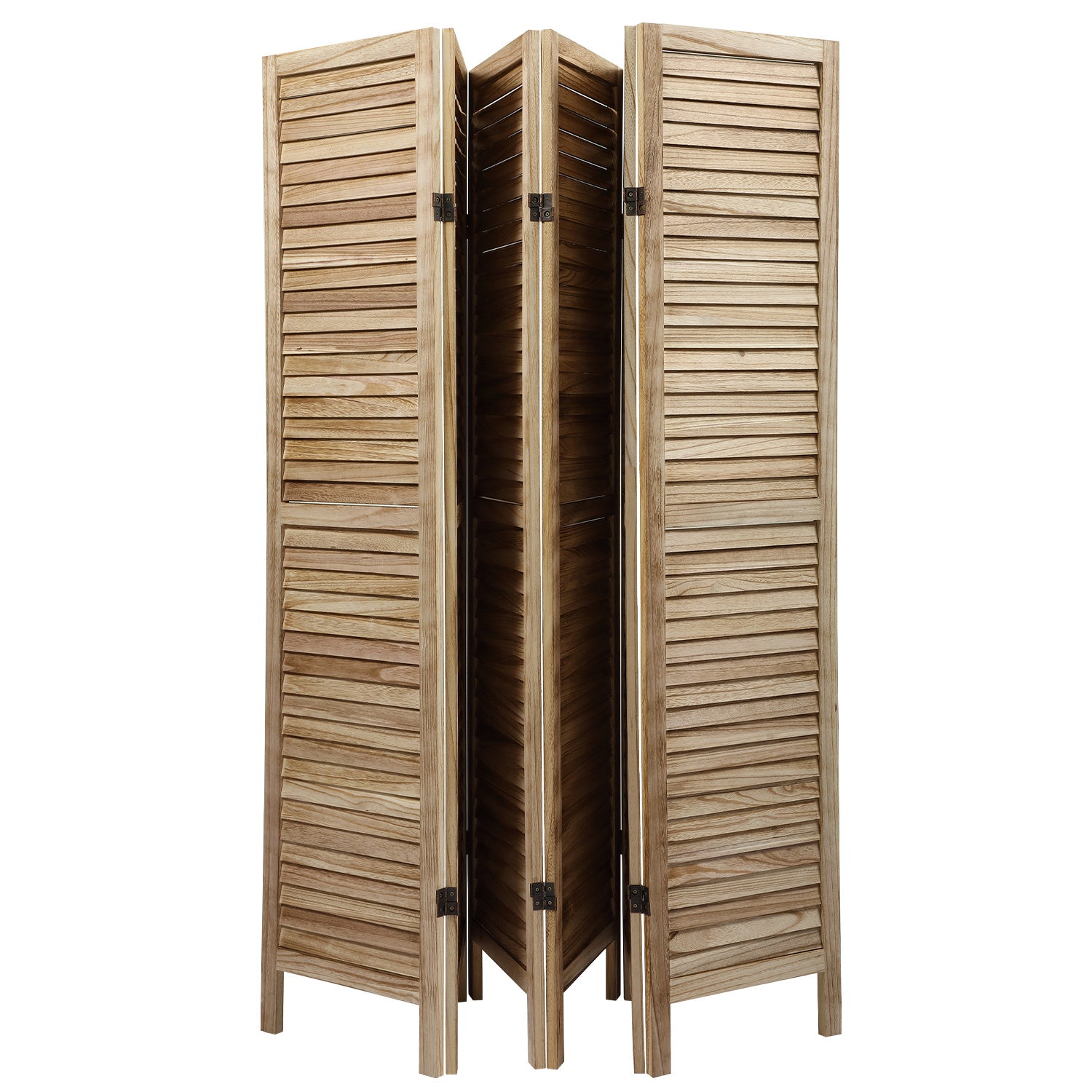 Louver Folding Screen Decorative Privacy Partition Room Divider XH