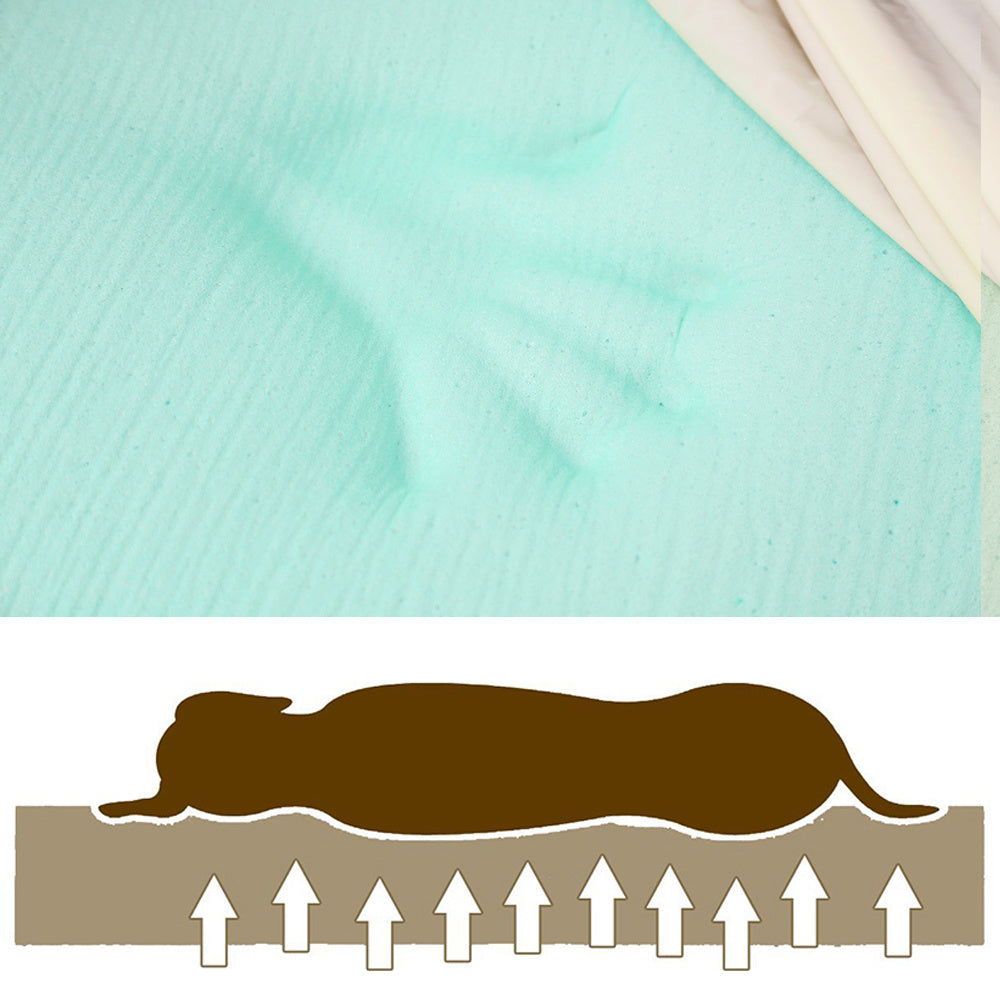 Orthopedic Memory Foam Dog Bed with Pillow and Durable Water Proof Liner & Removable Washable Cover & Smart Design, Extra Large