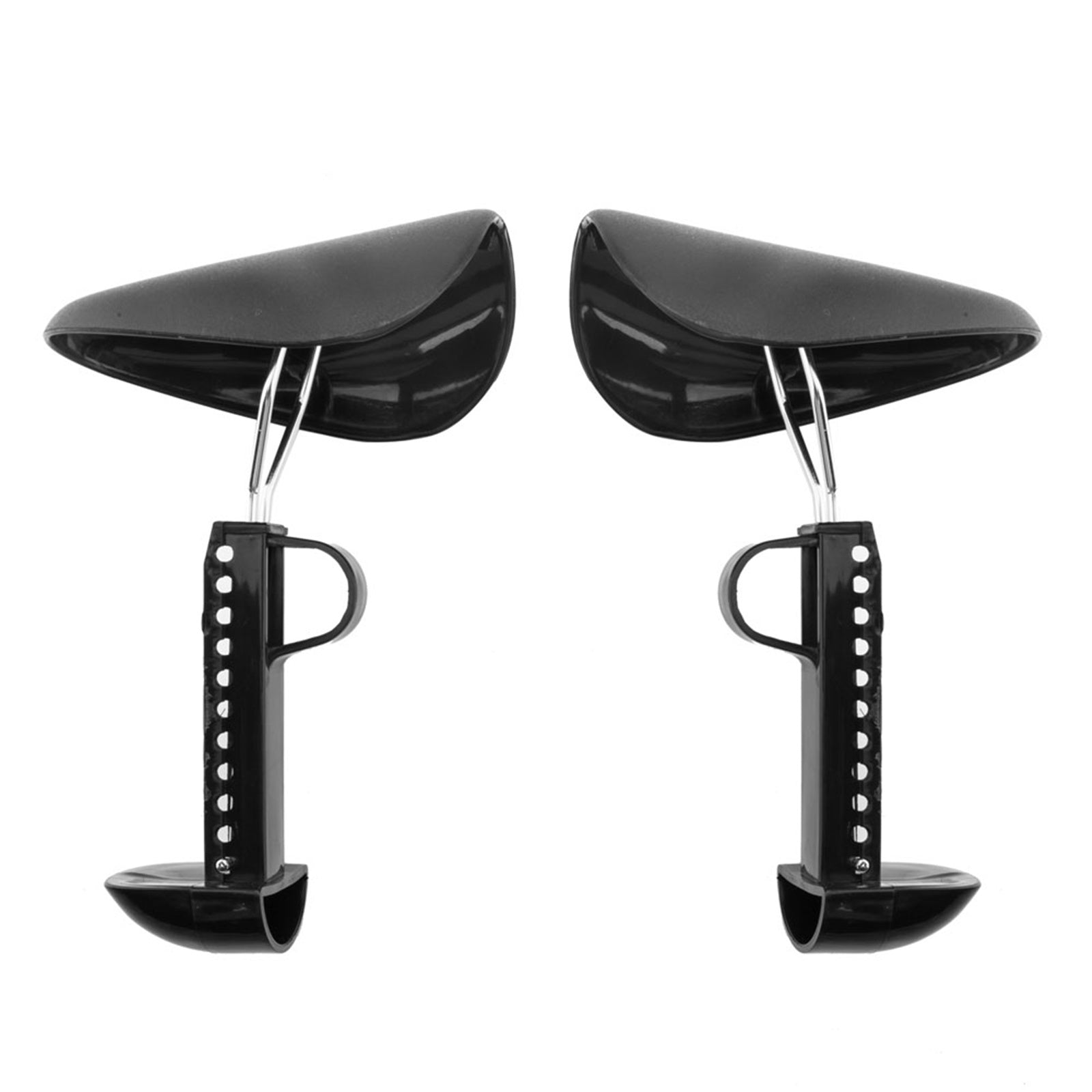 10 Pairs Durable Form Plastic Shoe Tree for Men, Practical Boot Shoe Stretcher Black RT