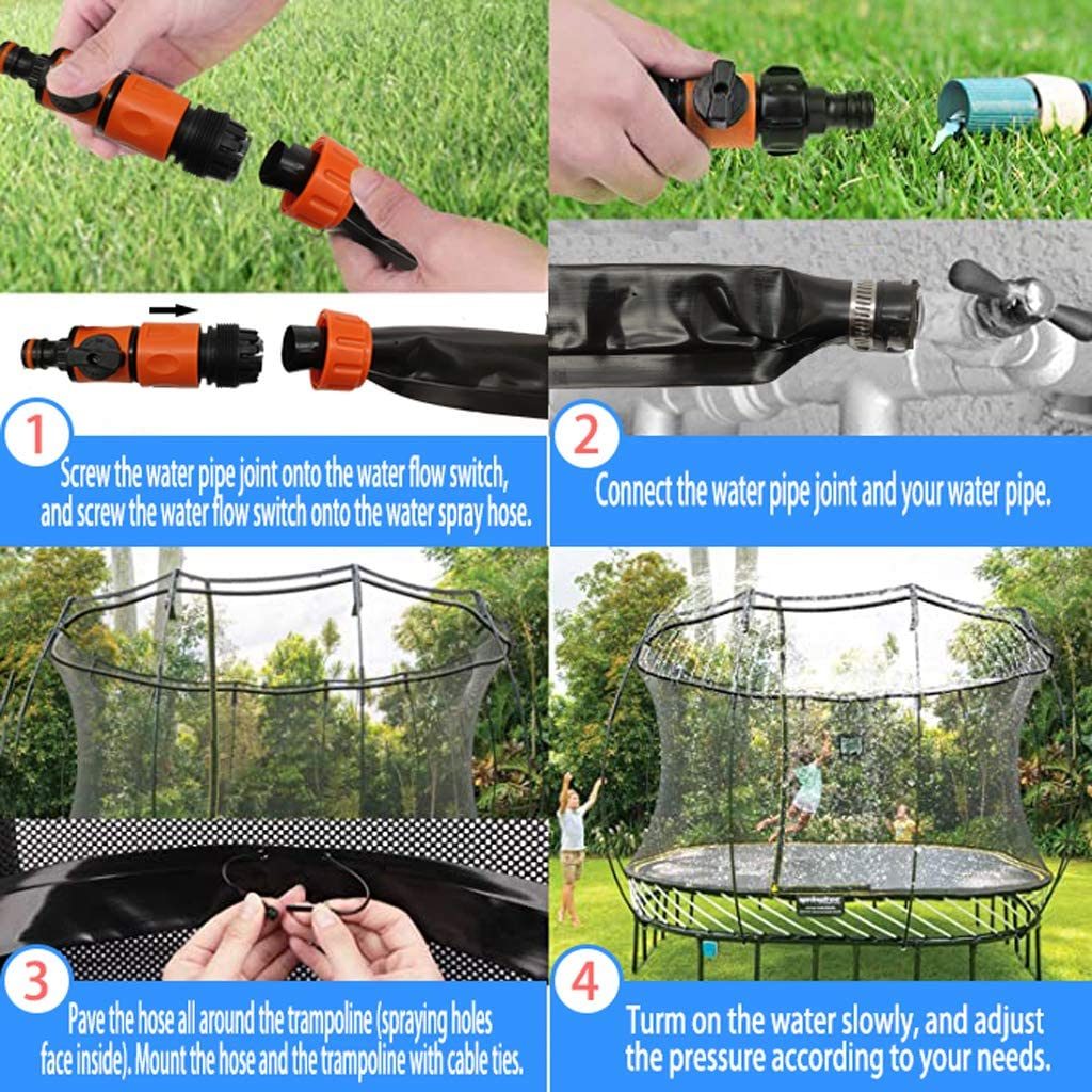 Free shipping Trampoline accessories sprinkler, summer outdoor water park sprinkler toys YJ