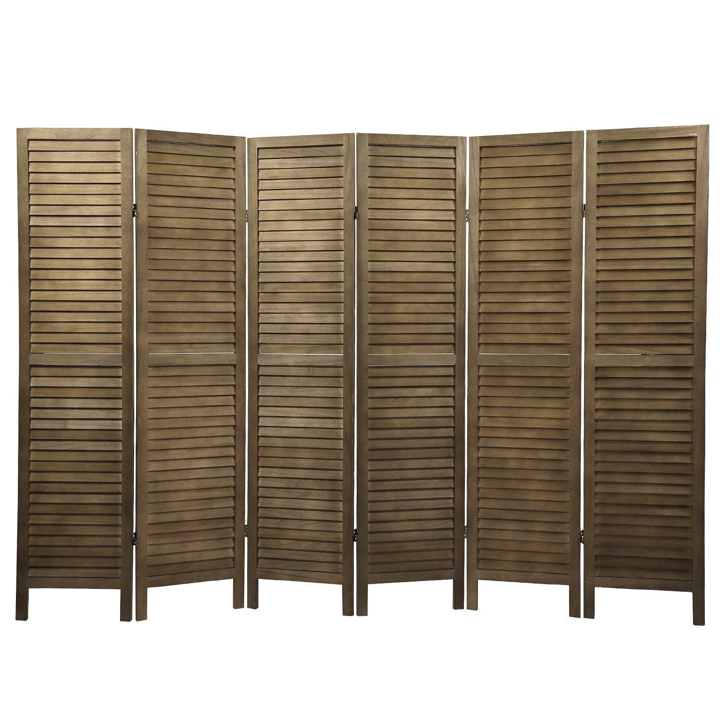 Louver Folding Screen Decorative Privacy Partition Room Divider XH