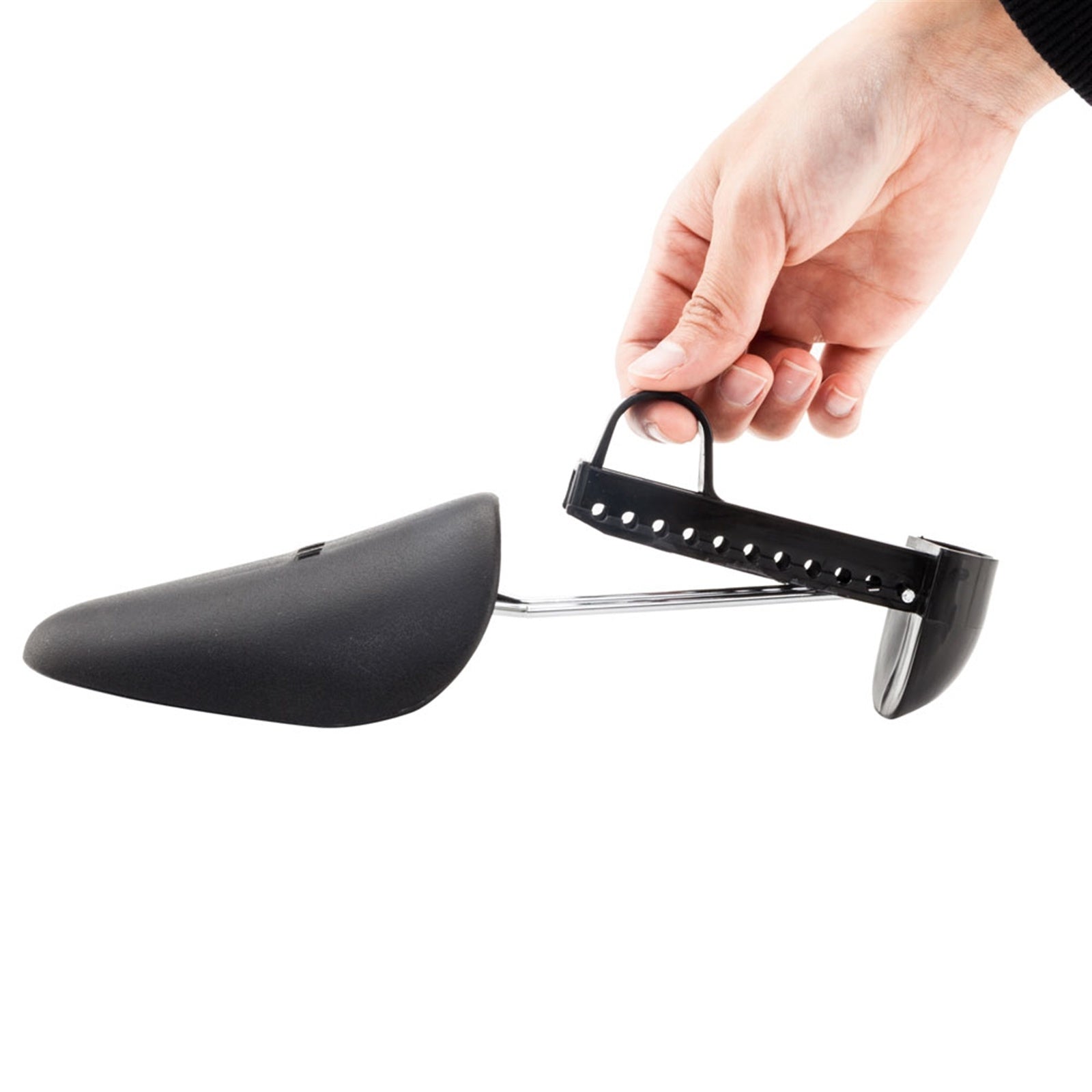 10 Pairs Durable Form Plastic Shoe Tree for Men, Practical Boot Shoe Stretcher Black RT