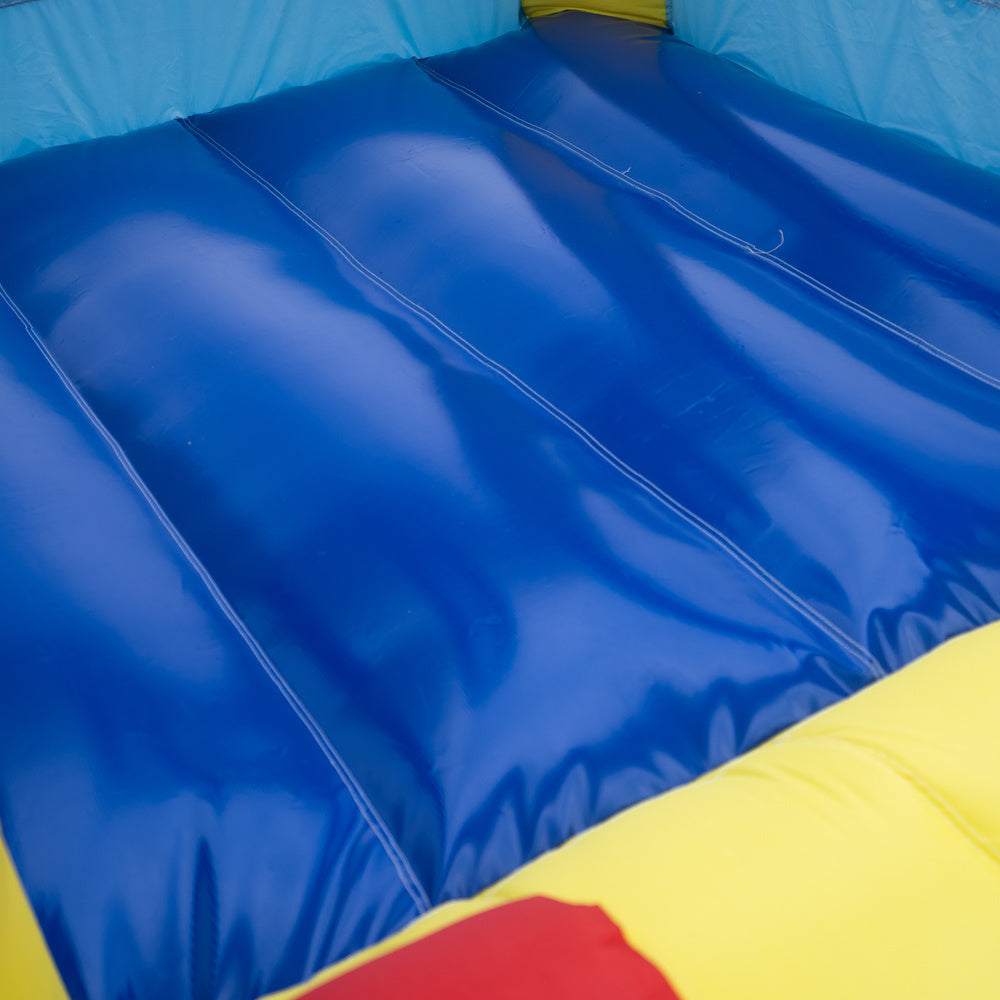 Free shipping 420D Oxford cloth +840DPVC jump surface without fan tiger trampoline inflatable castle 200*270*267cm YJ
