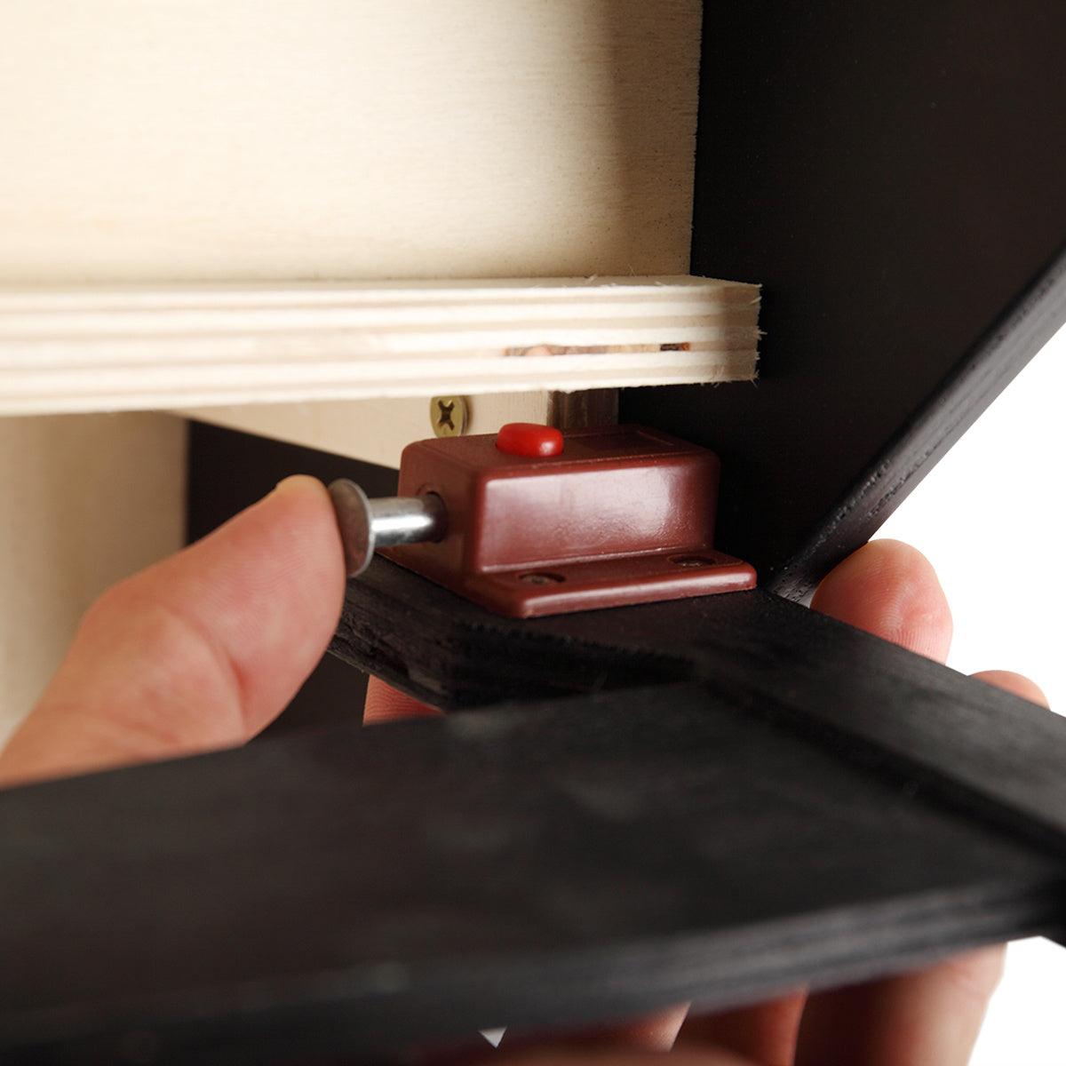 Four-Step wooden pet ladder, Jumping Support Safe Access to Sofa, for dogs and cats