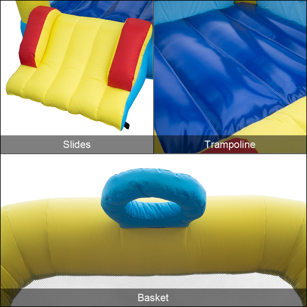 Free shipping 420D Oxford cloth +840DPVC jump surface without fan tiger trampoline inflatable castle 200*270*267cm YJ