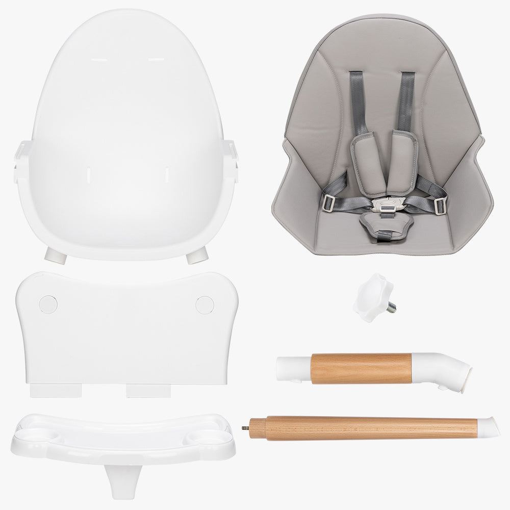 Free shipping Children's High Dining Chair Detachable Two-In-One Table And Chair YJ