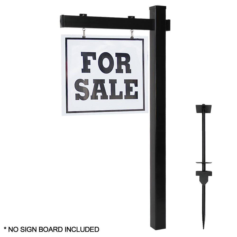 Free shipping Real Estate Sign Post with Flat Cap 6ft. (4"x 4"x 72") Realtor Yard Sign Post for Open House and Home for Sale
