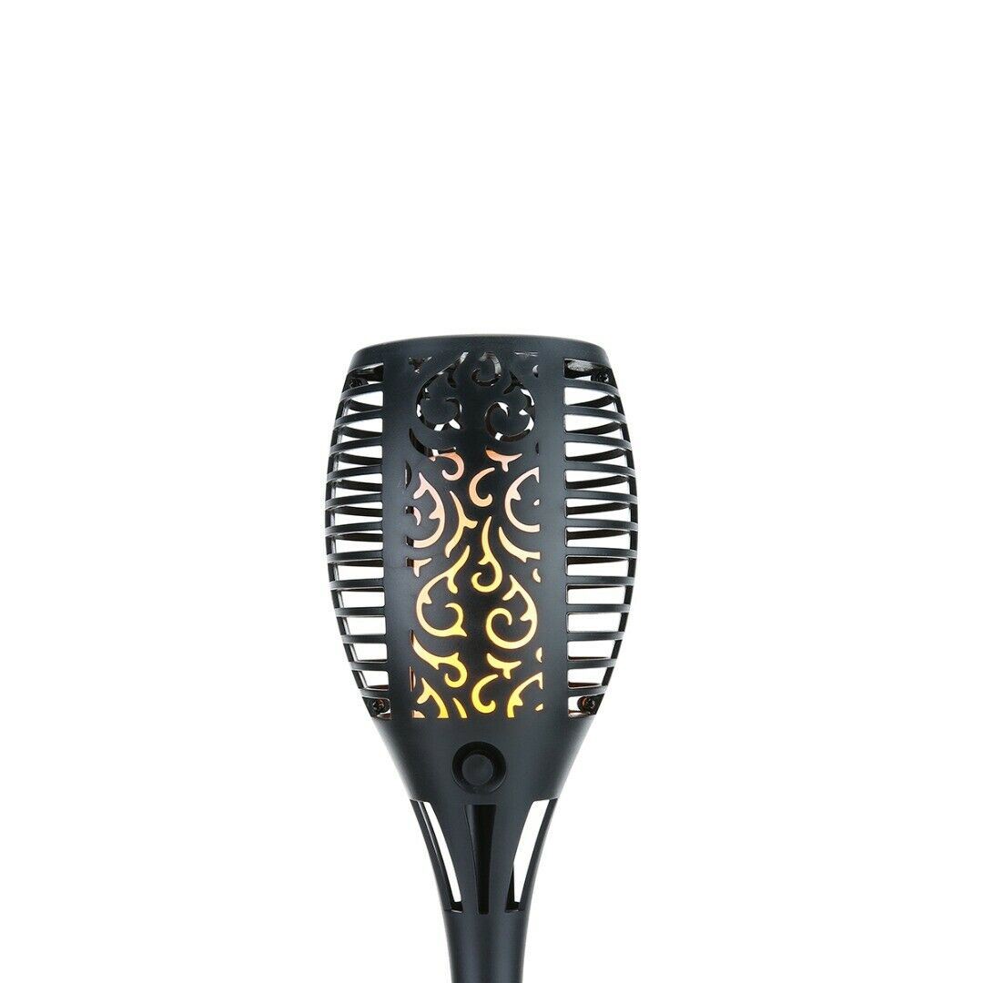 Free shipping 4pcs Solar Lights Outdoor, Waterproof Solar Flame Flickering Torch with 96 LEDs Solar Tiki Torches for Lawn, Patio, Yard, Garden single pack