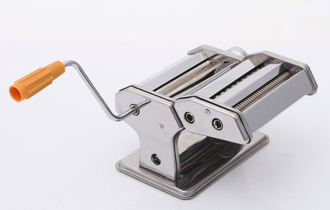 US stock Stainless Steel Manual Split Noodle Pressing Machine Noodle Roller Household DIY Noodles