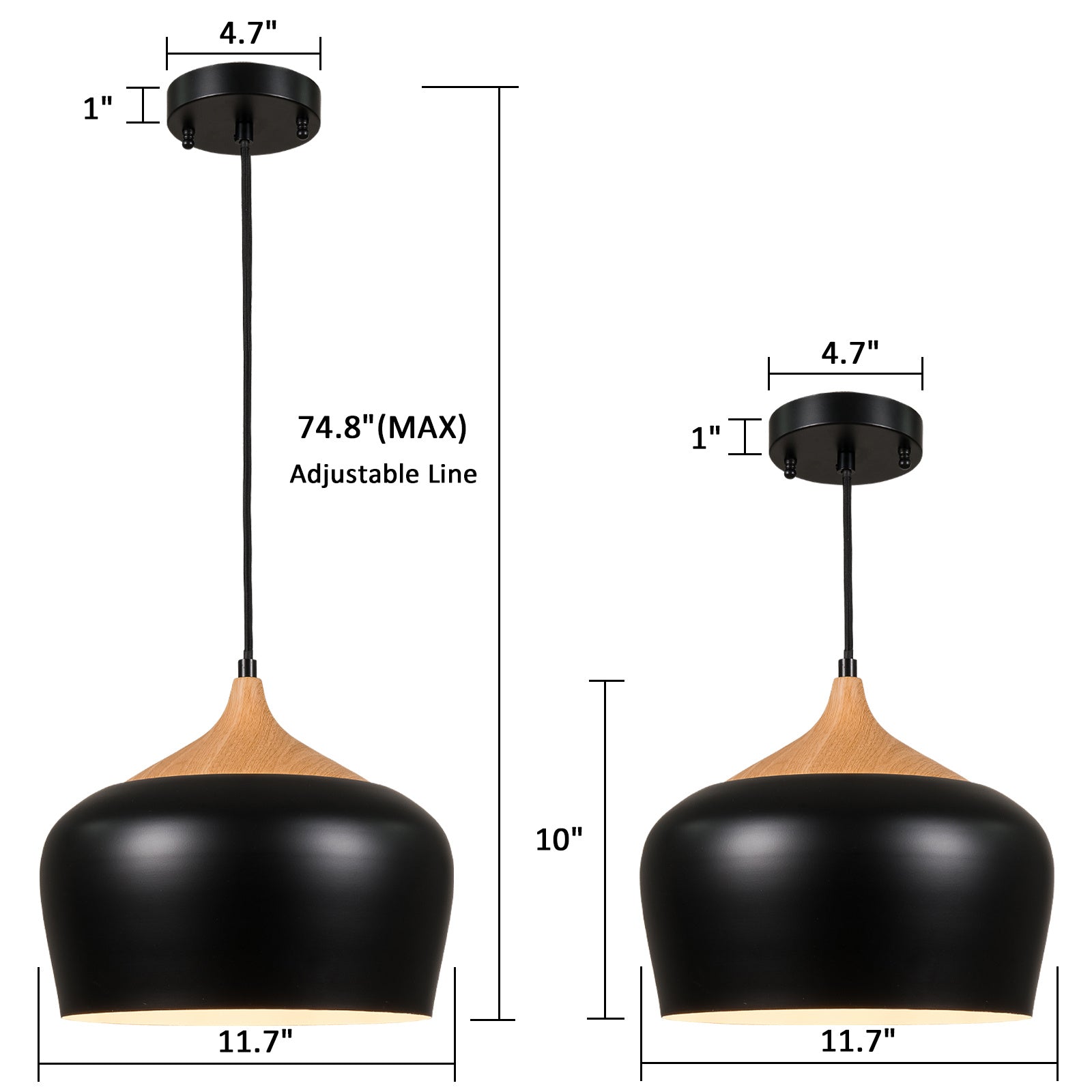 11.8x11.8inch Circular Home LED lampshade, lampshade XH