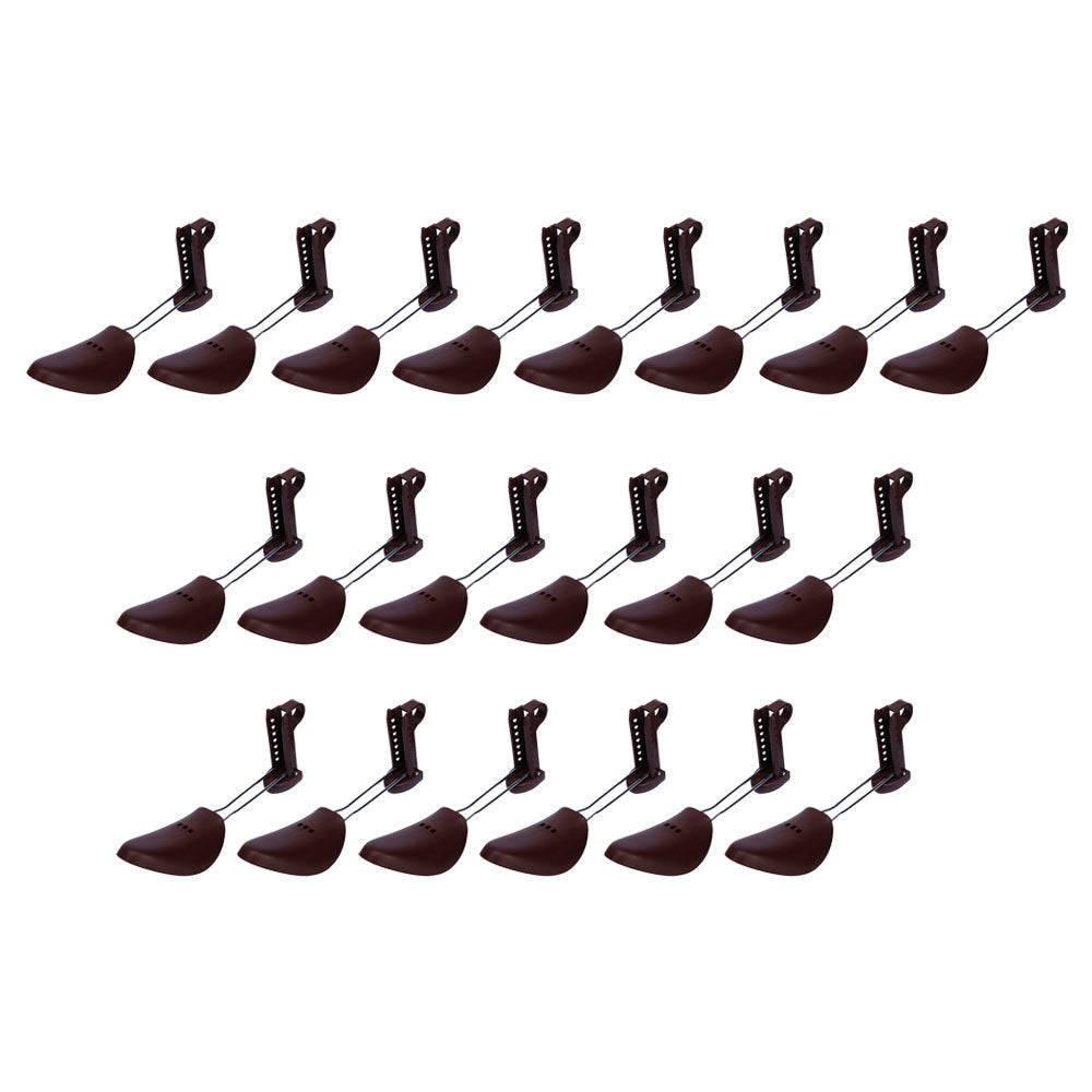 10 Pairs Plastic Shoe Tree Stretcher Shaper for Women Adjustable Length Shoes Boot Holder Shaper Support(Purple Women) RT