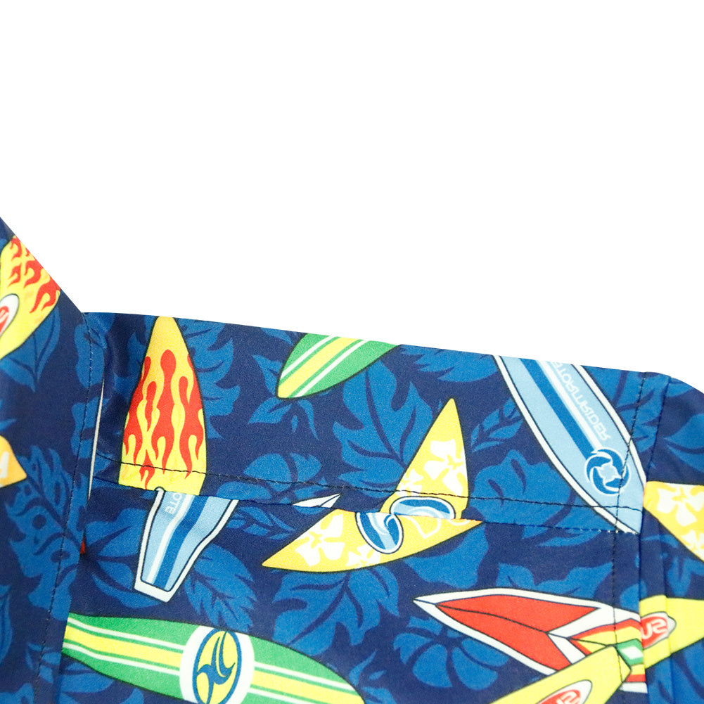 Men's Funky Hawaiian Printed Shirts Floral Short Sleeve Casual Button Down Shirt