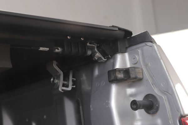 Xcover Hard Tonneau Cover, Low Profile Folding Truck Bed, Fit 2019 Ram 1500 5.7ft Short Bed Only (NOT For Track Sys.)