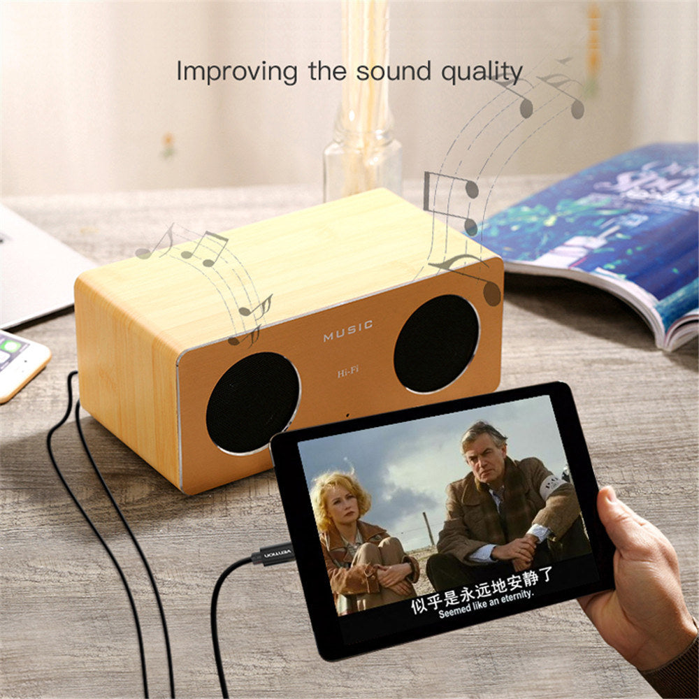 VENTION Type-C to Dual RCA Audio Cable Male to Male Gold- plated Aux Auxiliary Stereo Y Splitter Adapter Cord for USB C Devices Le TV MacBook Connect Speaker Amplifier