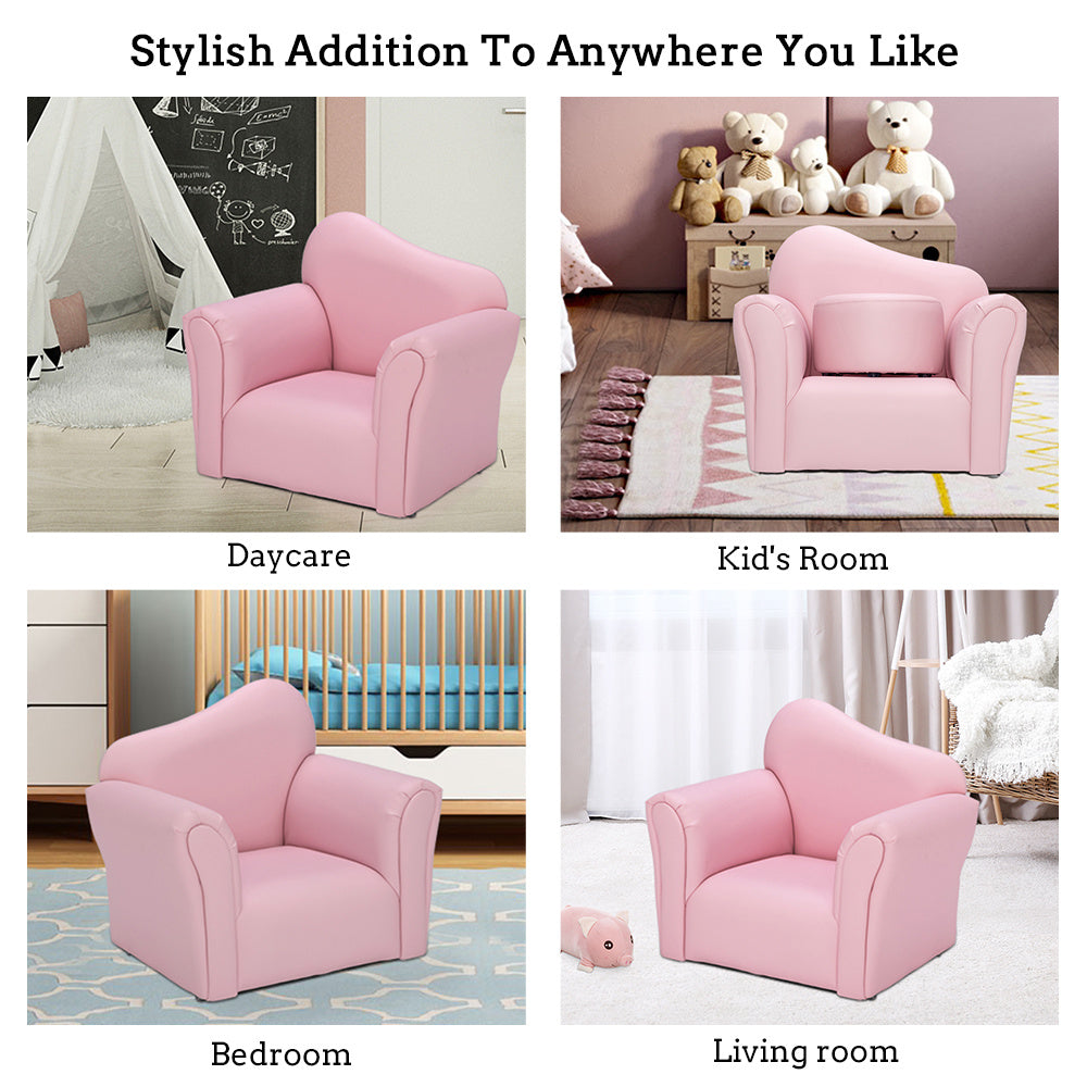 Children Single Sofa Bent Back XH