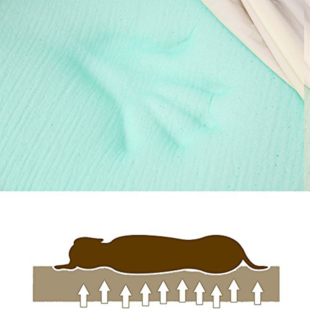 Orthopedic Memory Foam Dog Bed with Pillow and Durable Water Proof Liner & Removable Washable Cover & Smart Design, Extra Large