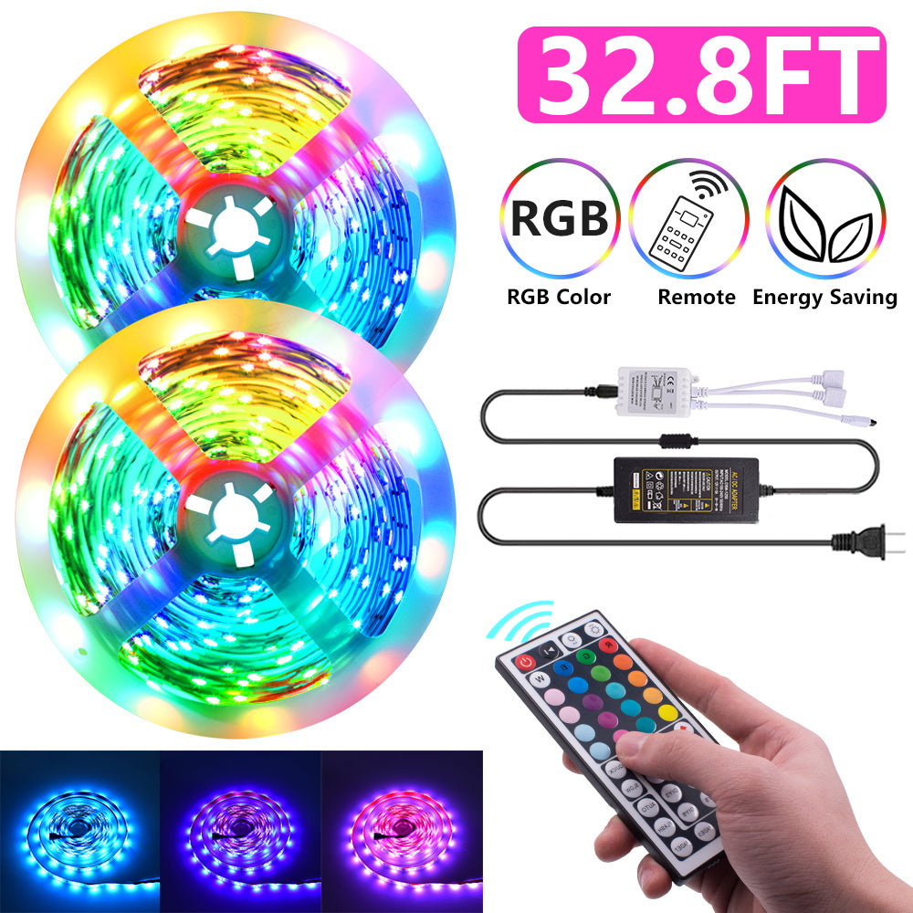 12V RGB Led Light Strip Single Plate White Light Panel Non-Waterproof/Non-Adhesive Version Light Strip Set for Room Decoration XH