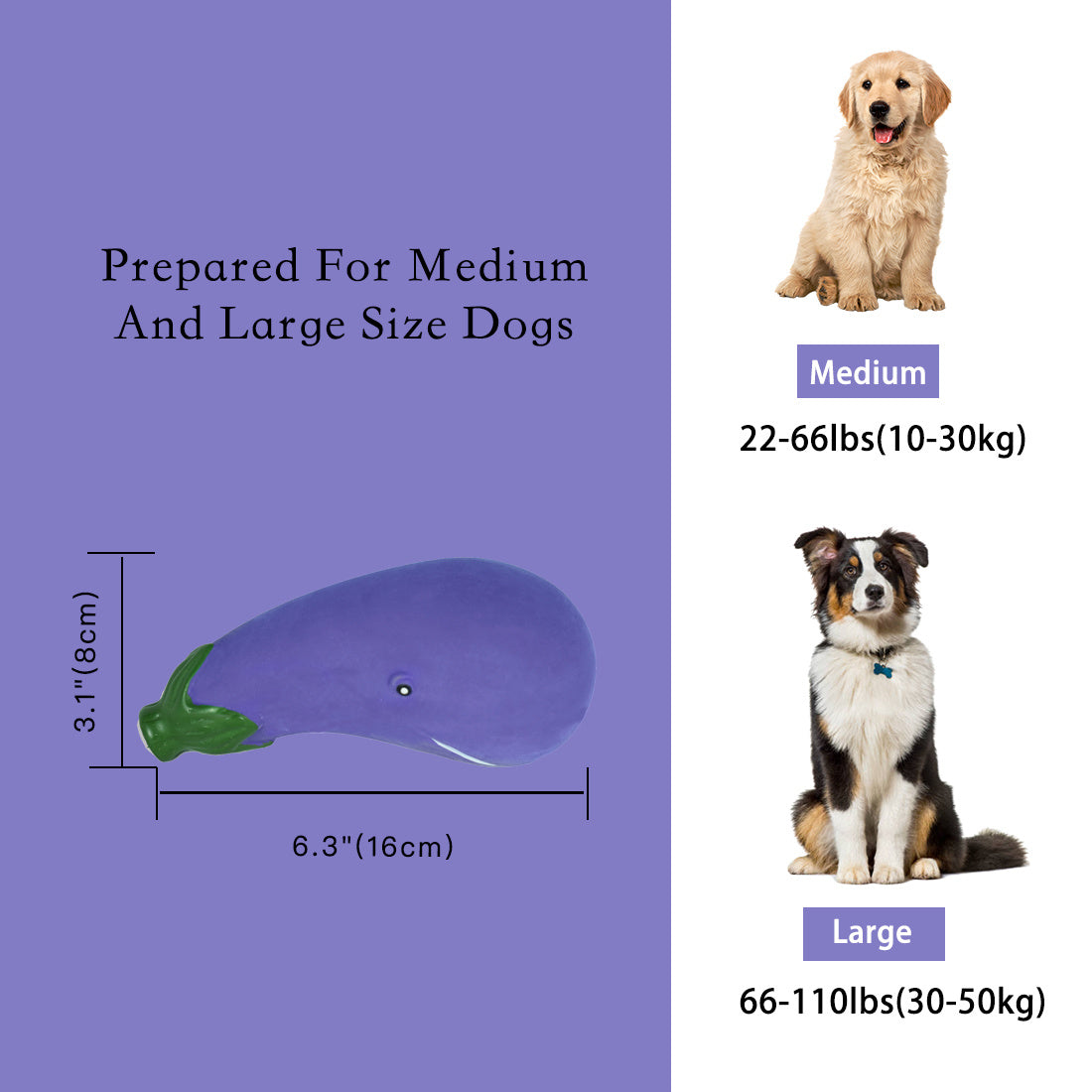 Squeak Latex Dog Toys Large, Medium and Small Dogs Indestructible Chewing Dog Toys Creative Modeling Dog Toys Pet Bites Resistant Toys