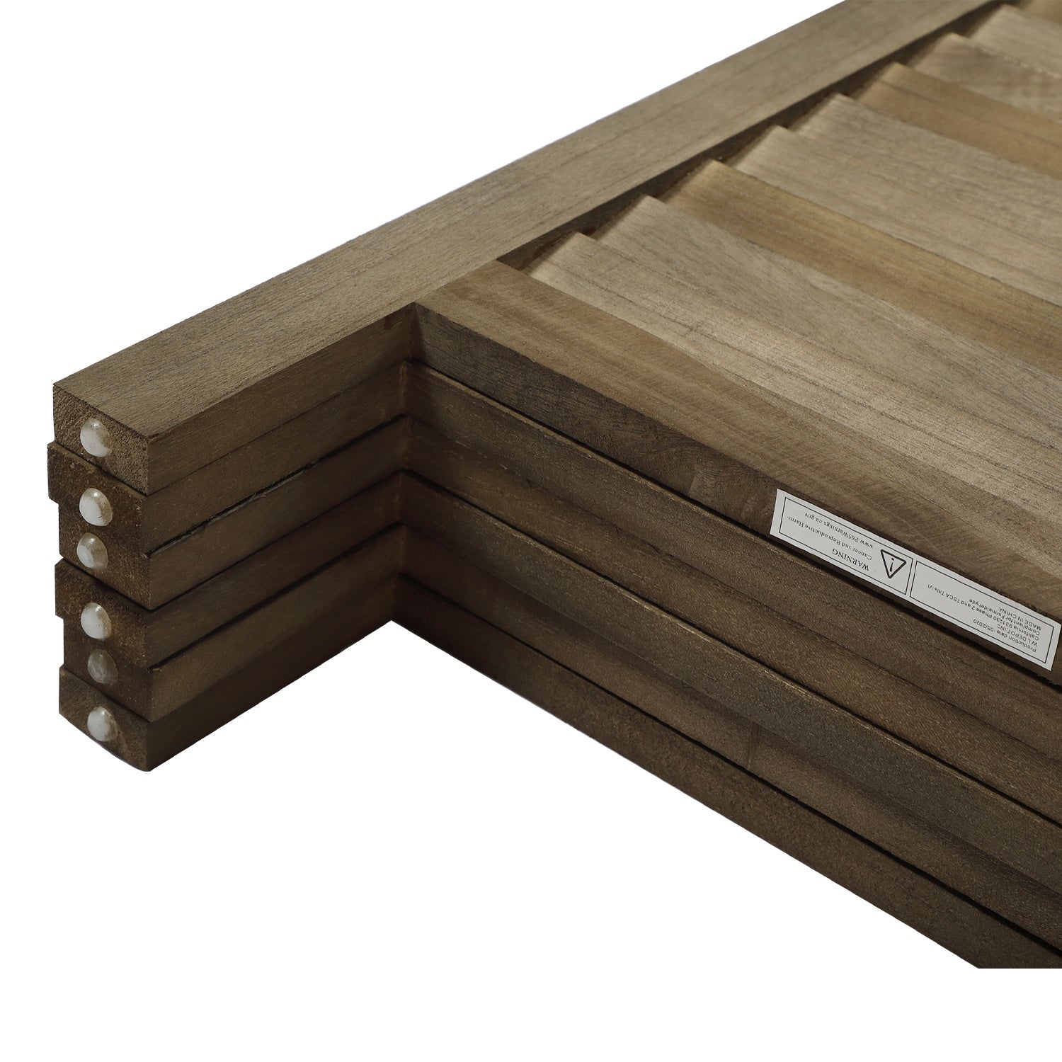 Louver Folding Screen Decorative Privacy Partition Room Divider XH