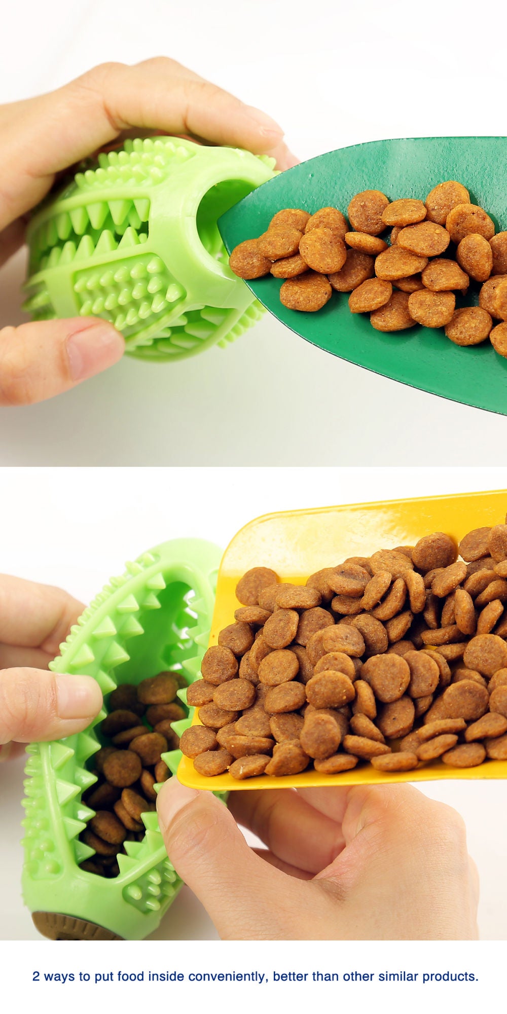 Dog Molar Bite Toy Multifunction Pet Chew Toys with Suction Cup Doggy Pull Ball for Dogs Cats Cleaning Tooth Food Dispenser NEW