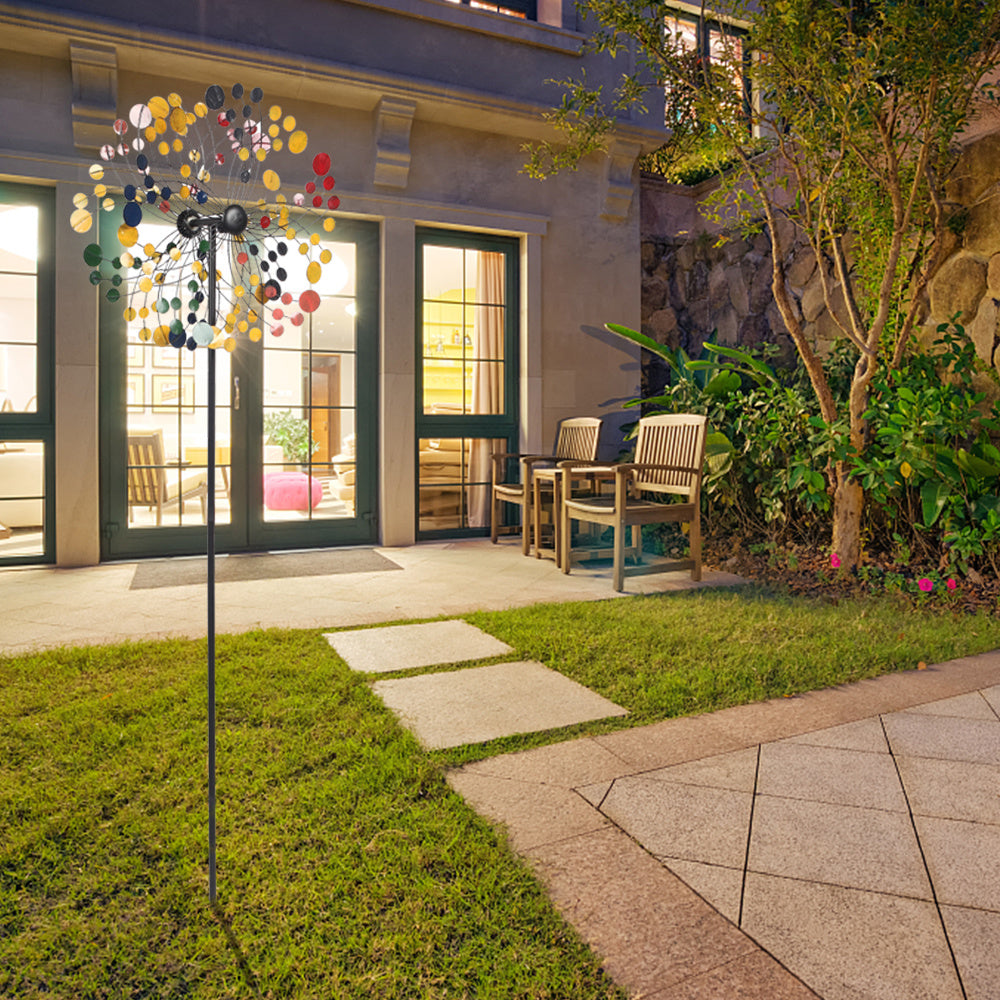 Kinetic Wind Spinners Outdoor Metal Yard Spinner with Gardening Decorations with Dual Direction Decorative Lawn Ornament Wind Mills