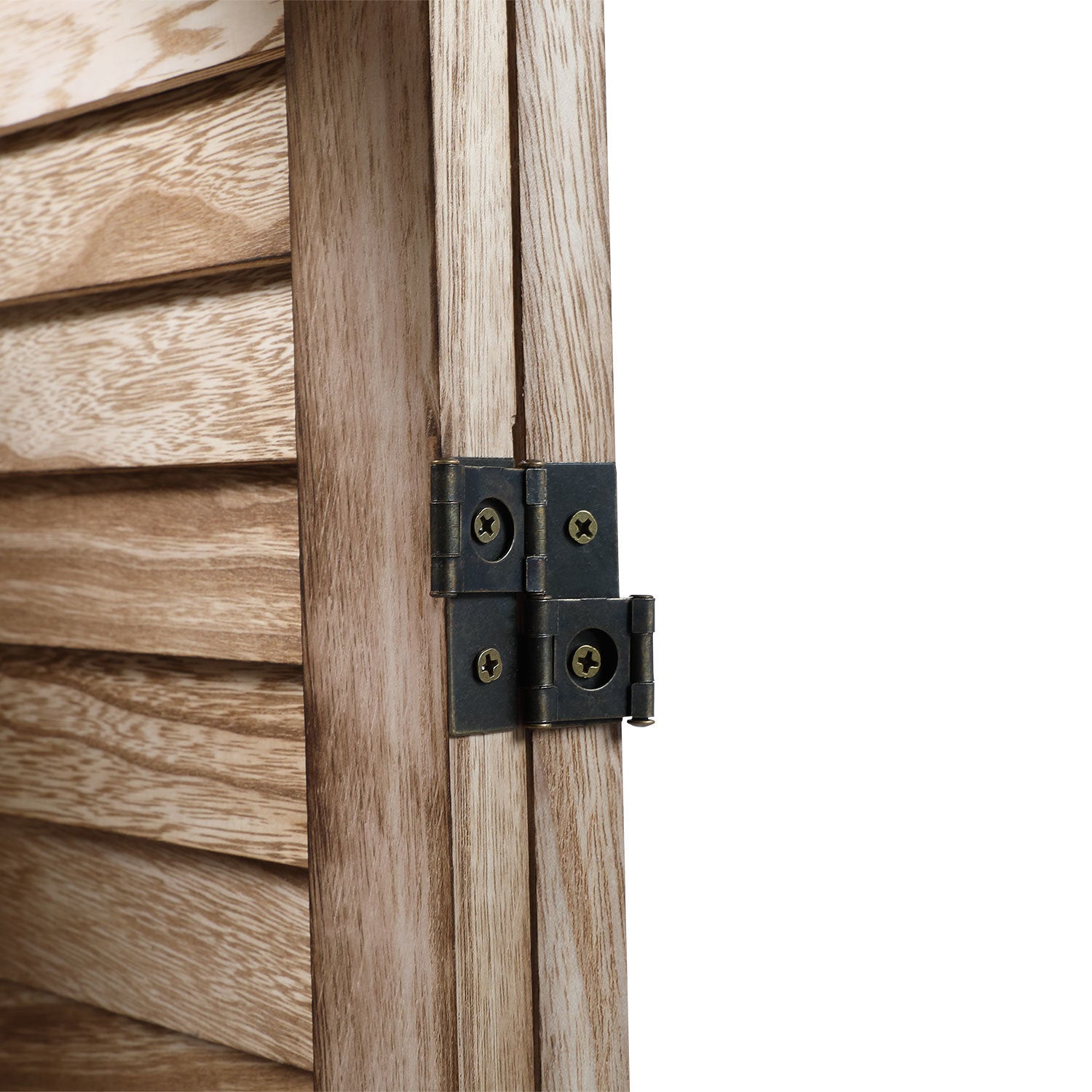 Louver Folding Screen Decorative Privacy Partition Room Divider XH