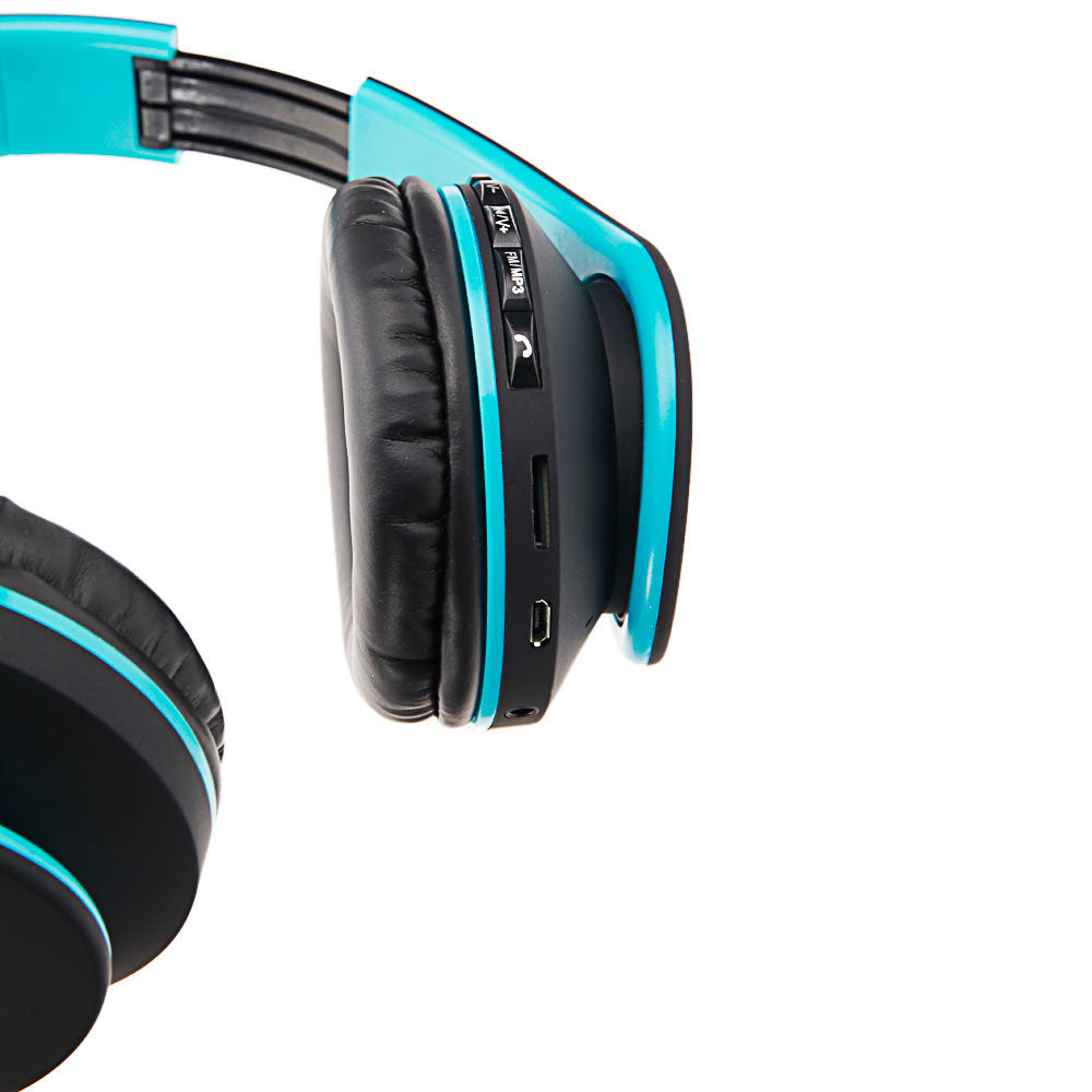 HY-811 FM Stereo MP3 Player Foldable Wired Bluetooth Headset Universal Headphone